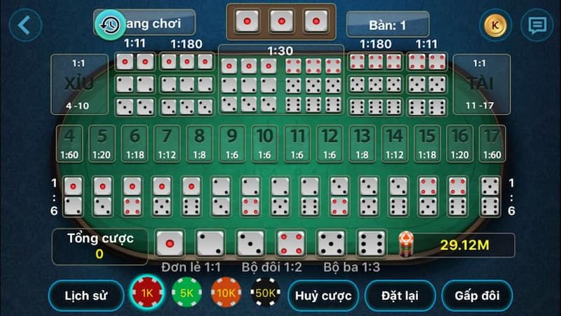 Cách đánh tài xỉu gấp thếp: Thu vốn, chốt lời hiệu quả 2 Cách đánh tài xỉu gấp thếp